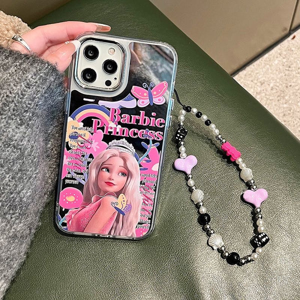 Barbie Phone case with Chain Charms – Amourwa