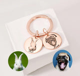 Custom Pet Picture Jewelry/Keychain