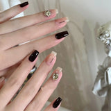 NO.413 Amourwa Personalized Press-On Nails For Every Occasion Wedding Parties & More Luxury Nail Art Worldwide Shipping