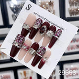 NO.400 Amourwa Personalized Press-On Nails For Every Occasion Weddings, Parties & More Luxury Nail Art Worldwide Shipping Chanel Nails