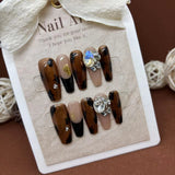 NO.319 Amourwa custom handmade nails