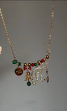 Christmas Lucky Chain Custom Necklace Iced Out Necklace Amourwa