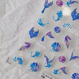 Mermaid Nail Sticker Charms