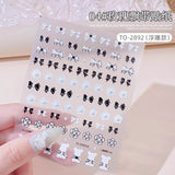 3D Rose Nail Sticker Charms