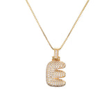 03 Initial Iced Out Name Necklace