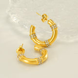 Zircon WaterProof Earring Jewelry