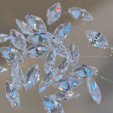 Ice Crystal Butterfly Charms