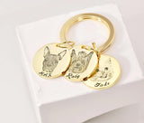 Custom Pet Picture Jewelry/Keychain