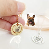 Amourwa Custom Pet Necklace Jewelry Gift