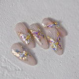 3D Butterfly Nail Sticker Charms