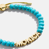 Amourwa Custom Turquoise Name Bracelet Jewelry Gift