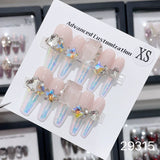 NO.411 Amourwa Personalized Press-On Nails For Every Occasion Wedding Parties & More Luxury Nail Art Worldwide Shipping