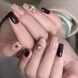 NO.413 Amourwa Personalized Press-On Nails For Every Occasion Wedding Parties & More Luxury Nail Art Worldwide Shipping