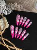 NO.356 Amourwa custom handmade nails