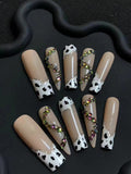NO.344 Amourwa custom handmade nails