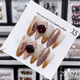 NO.409 Amourwa Personalized Press-On Nails For Every Occasion Wedding Parties & More Luxury Nail Art Worldwide Shipping