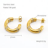 Zircon WaterProof Earring Jewelry