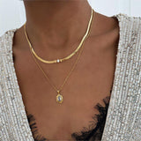 Sleek Necklace Tarnish Free