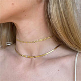 Sleek Necklace Tarnish Free