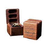 Amourwa Custom Jewelry Box 3 Rings Jewery Box