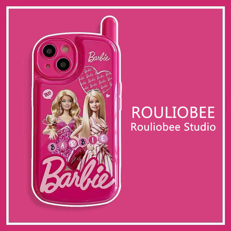 Barbie Phone case with Chain Charms – Amourwa