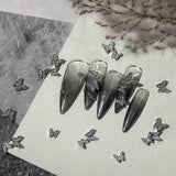 10pcs Butterfly Charms Manicure Accessories manicure tool charms