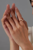 Amorwa Fresh water Pearl Ring Adjustable Ring