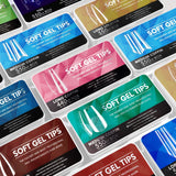 500ct Gel Nail tips tools