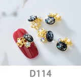 34pcs Metal Charms Set