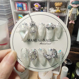 NO.127 Amourwa custom Handmade Nails
